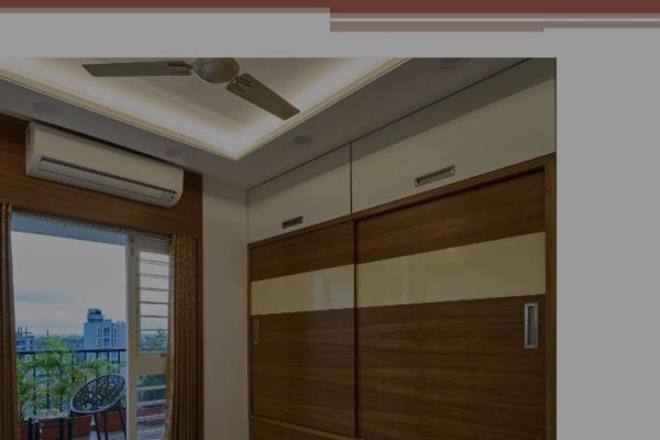 "Sophisticated Storage: #CornerWardrobe #ElegantDesign #TheCornerStory"